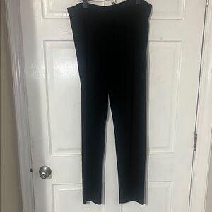 Norma Kamali Elegant Black Trousers
